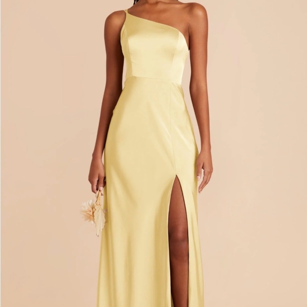 Birdy Grey - Kensie Dress - Matte Satin Lemon Sorbet